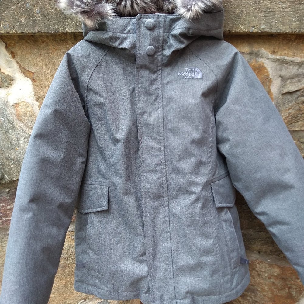 North Face Down Parka Girls Size 10/12